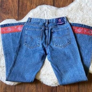 Size 1/2 woman’s vintage bubble gum jeans